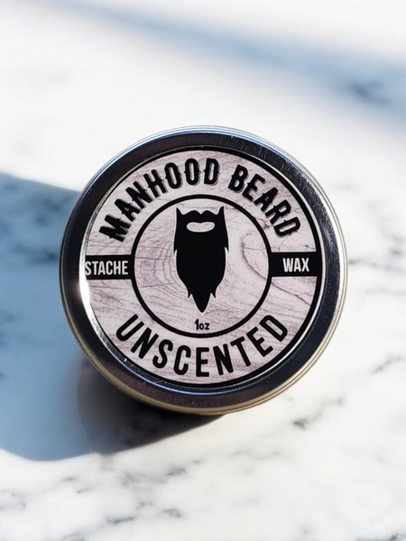 Unscented Mustache Wax 1oz