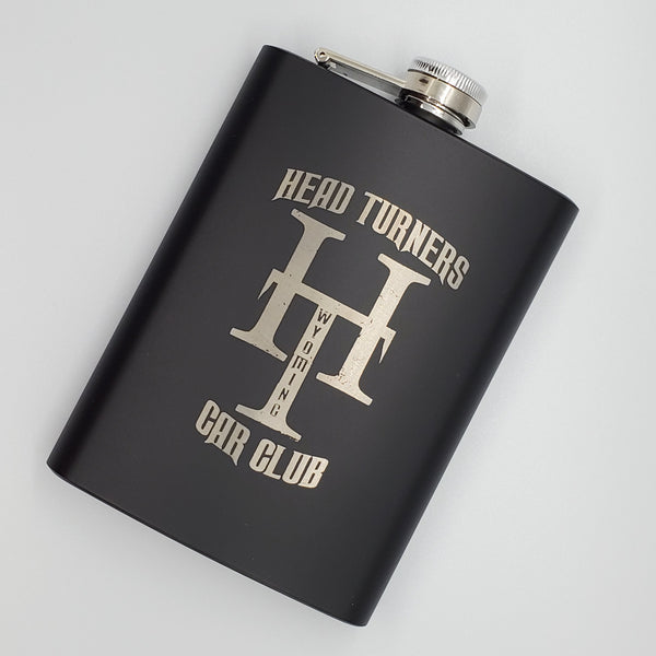 Wyoming Head Turners Flask