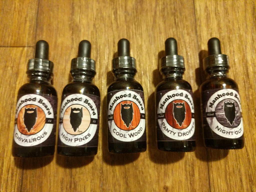 Manhood Beard 9 Oil Combo